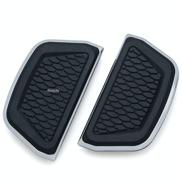 HEX パッセンジャーフロアボードインサート ツーリング、ソフテイル、ダイナ クローム