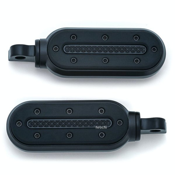 HEAVY INDUSTRY フットペグ オス型 ハーレー汎用 黒