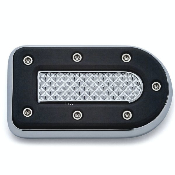 HEAVY INDUSTRY ブレーキペダルパッド ソフテイル、ストリート クローム