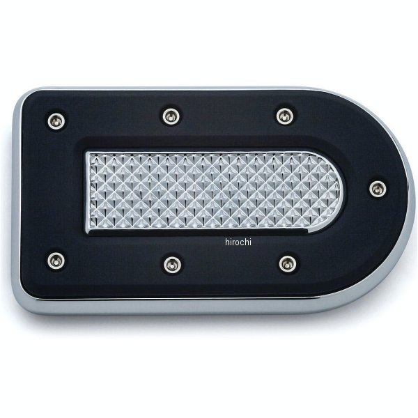 HEAVY INDUSTRY ブレーキペダルパッド ツーリング、ソフテイル クローム