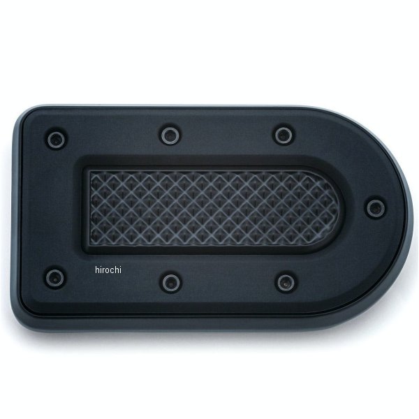 HEAVY INDUSTRY ブレーキペダルパッド ツーリング、ソフテイル 黒