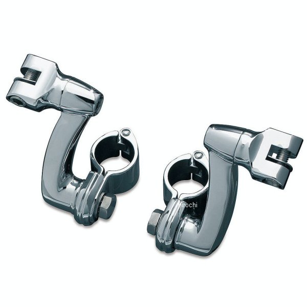 ロングホーン オフセットハイウェイペグマウント 1インチクランプ