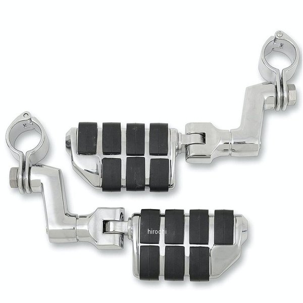 Dually ISO オフセットハイウェイペグマウント 1-1/4インチクランプ