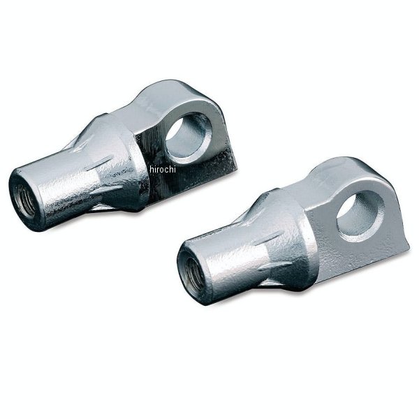 フットペグアダプター オス型 クローム