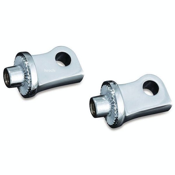 スプライン フットペグアダプター XL1200X、XL1200V、XL1200XS クローム