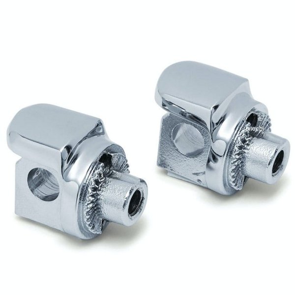 ノンピボット スプラインタンデムフットペグアダプター ツーリング、ダイナ クローム