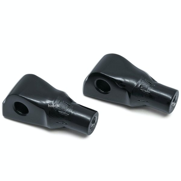 テーパードタンデムフットペグアダプター 18年以降 ソフテイル 黒