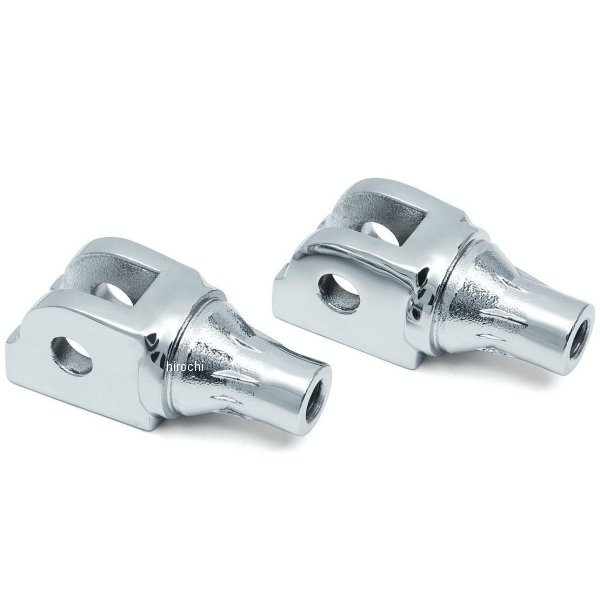 テーパードドライバーフットペグアダプター 18年以降 ソフテイル クローム