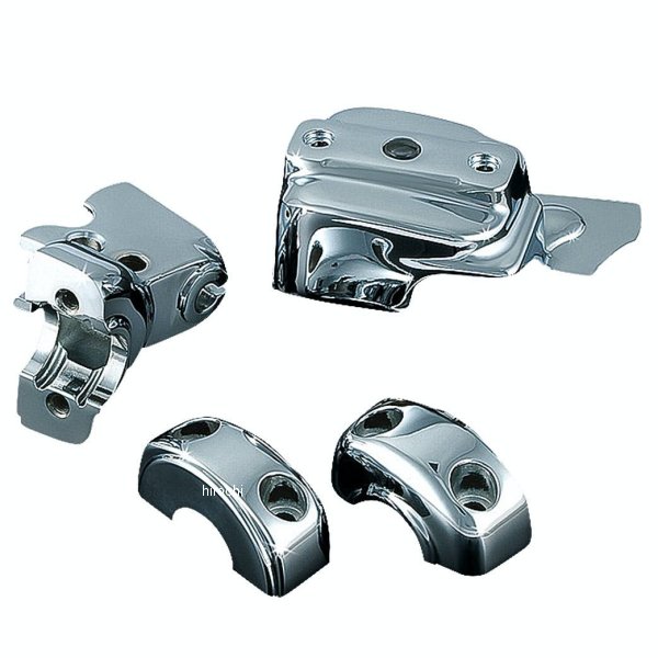 ハンドコントロール ドレスアップキット ツアラー、ダイナ、スポーツスター ダブルディスク用