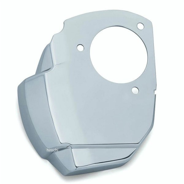 PRECISION スロットルモーターカバー クリアキン製エアクリ用 17年以降 ミルウォーキーエイト クローム