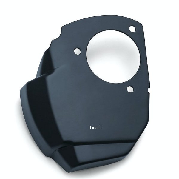 PRECISION スロットルモーターカバー クリアキン製エアクリ用 17年以降 ミルウォーキーエイト 黒