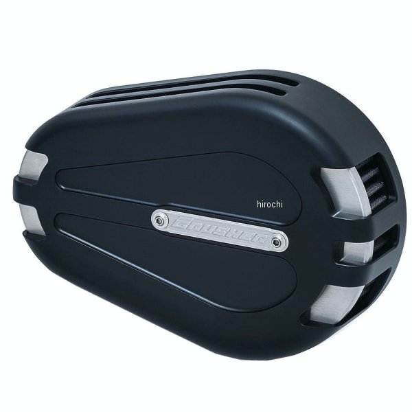 クラッシャーマーベリックProエアクリーナー ツアラー、ソフテイル、トライク 黒