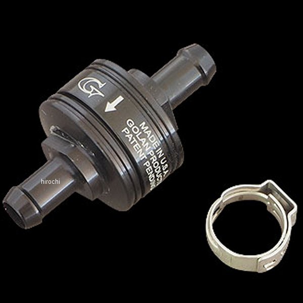 5/16 コンパクトフューエルフィルター 黒