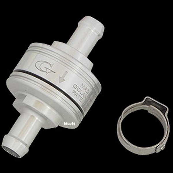 5/16 コンパクトフューエルフィルター シルバー