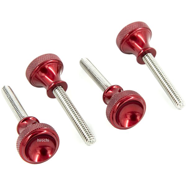 FXRサイドカバー クイックスクリュー FXRモデル 赤