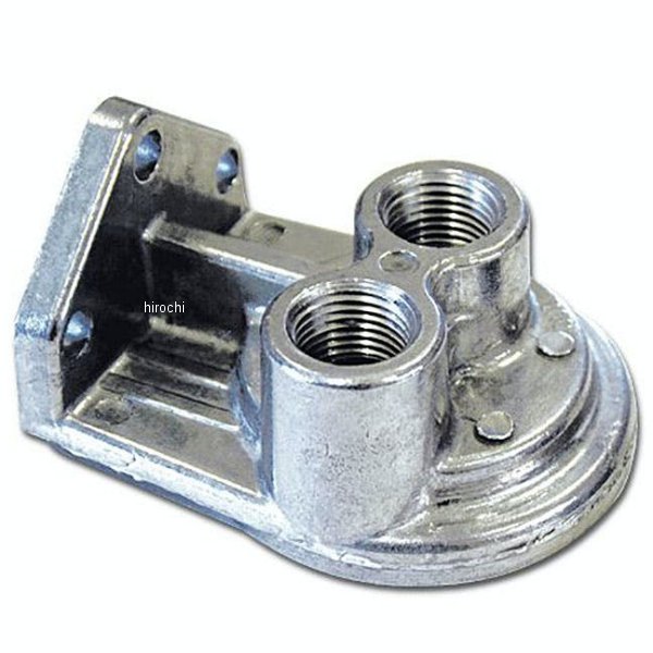 シングル リモート オイルフィルターブラケット 汎用 素地