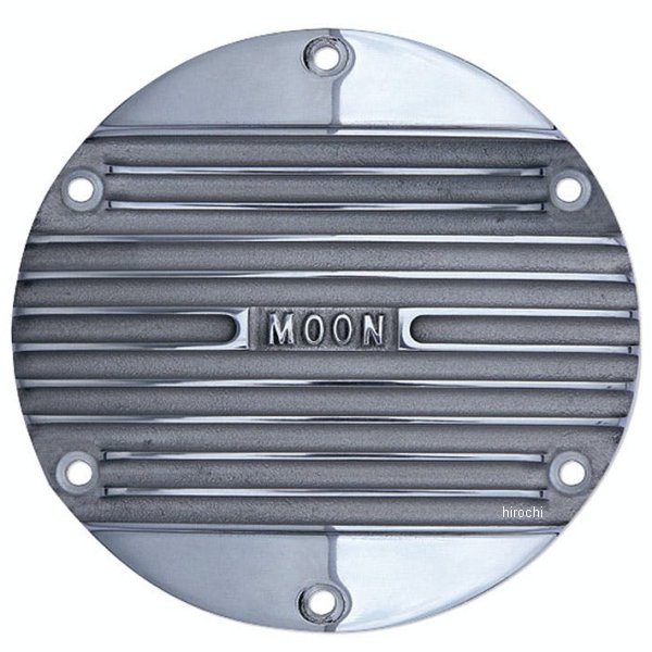 アルミフィン ムーンダービーカバー 04年以降 ハーレー XLモデル ポリッシュ