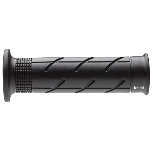 グリップ オンロード モノクロ ホンダタイプ エンドクローズ 黒