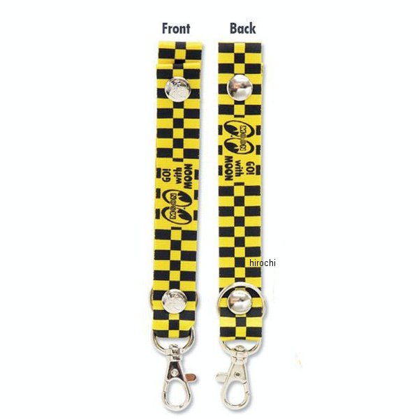 チェッカー キーフック 黄