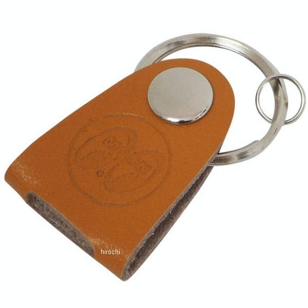 レザーキーキャップ 茶