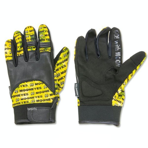 レザーメッシュグローブ XLサイズ 黄