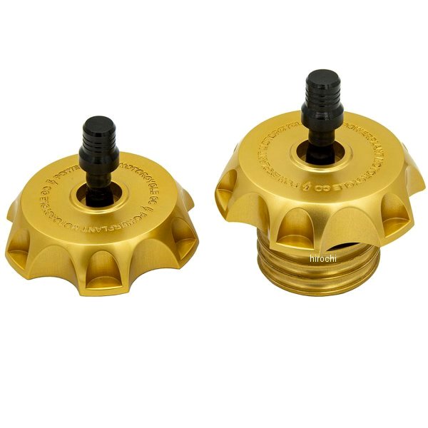 P16 MXベントガスキャップセット M8用 ゴールド