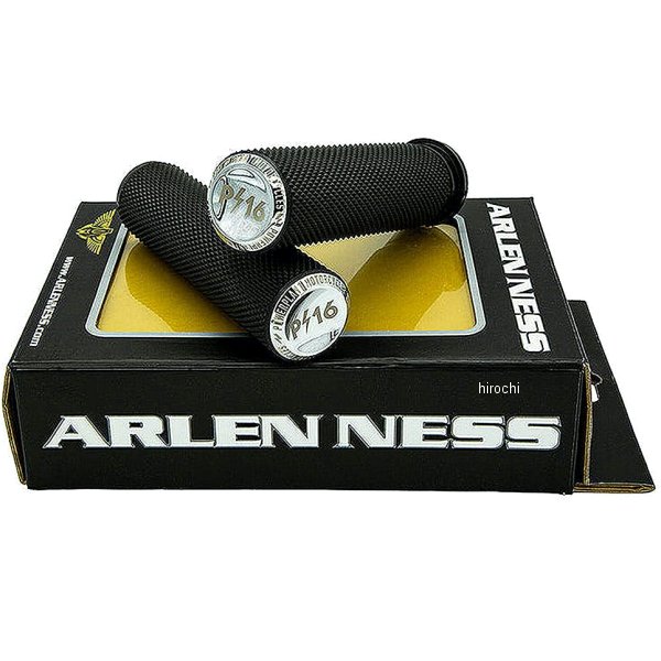 P16Xアレンネス ビレットエンドローレットグリップ TBW クローム