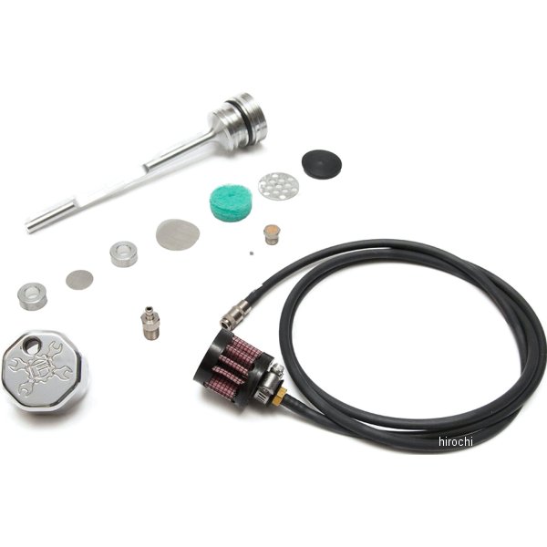 オイルディップスティック ベント付き 17年以降 M8 ツアラー ポリッシュ 029203