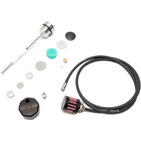 オイルディップスティック ベント付き 17年以降 M8 ツアラー 黒 029204