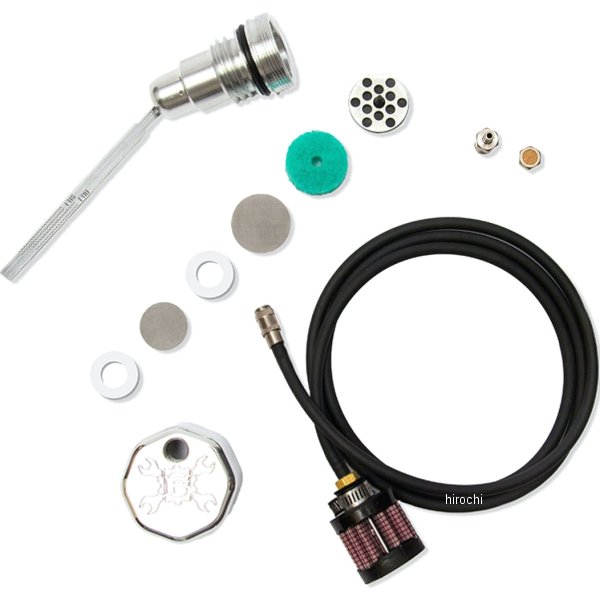 オイルディップスティック ベント付き 07年-16年 ツアラー ポリッシュ 029207