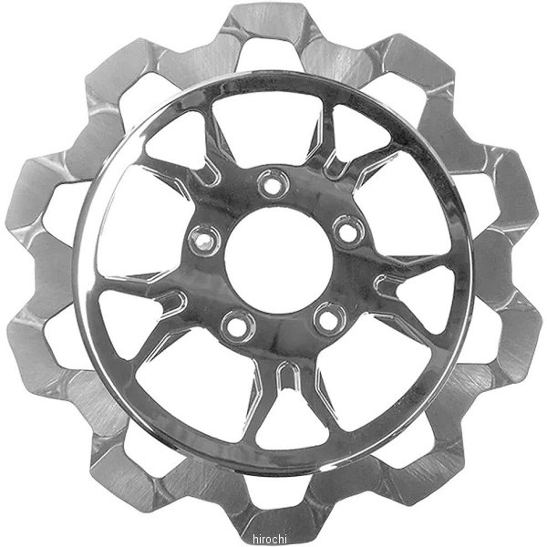 ブレーキローター BOW-TIE/B-52 11.5インチ クローム/クローム 5mm厚 フロント