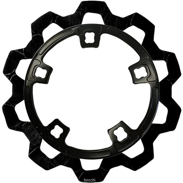 ブレーキローター BOW-TIE/ENFORCER 11.8インチ 黒/黒 5mm厚 フロント