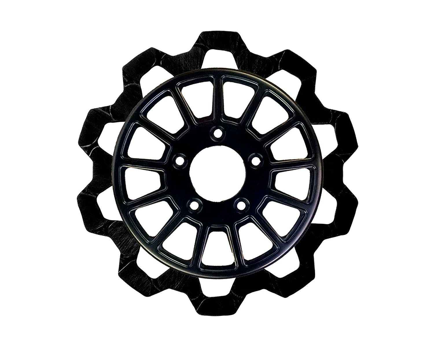 ブレーキローター BOW-TIE/13-SPOKE 11.5インチ 黒 6mm厚 リア