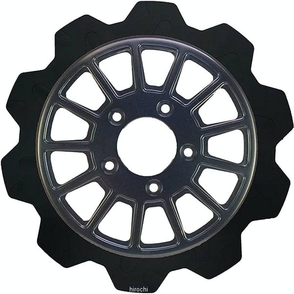 ブレーキローター CROWN/13SPOKE 11.5インチ 黒/黒 5mm厚 フロント