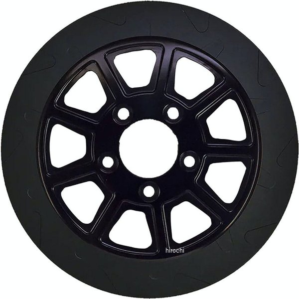 ブレーキローター SMOOTH/9SPOKE 11.5インチ 黒 5mm厚 フロント