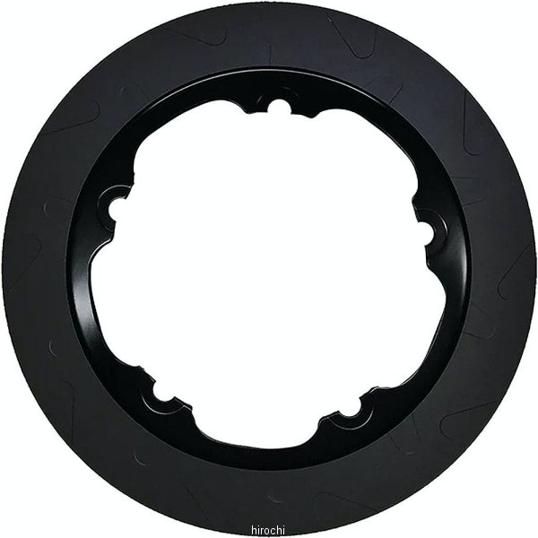 ブレーキローター SMOOTH/S/BWHEEL 11.8インチ 黒/黒 5mm厚 フロント