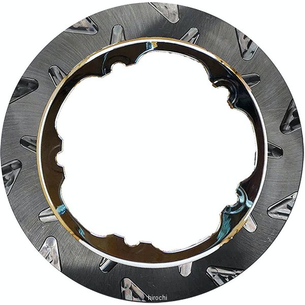 ブレーキローター SMOOTH/S/BWHEEL 11.8インチ クローム 5mm厚 フロント