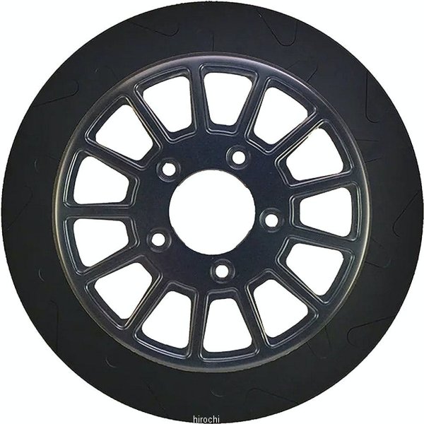 ブレーキローター SMOOTH/13SPOKE 11.8インチ 黒/黒 7mm厚 リア