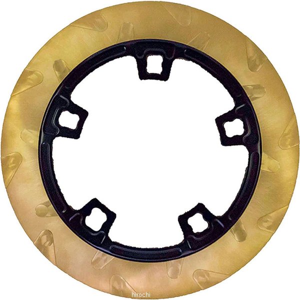 ブレーキローター SMOOTH/ENFORCER 11.8インチ ゴールド/黒 5mm厚 フロント