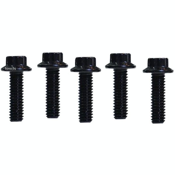 ボルトキット スプロケットプーリー用 7/16-14×2.5 黒