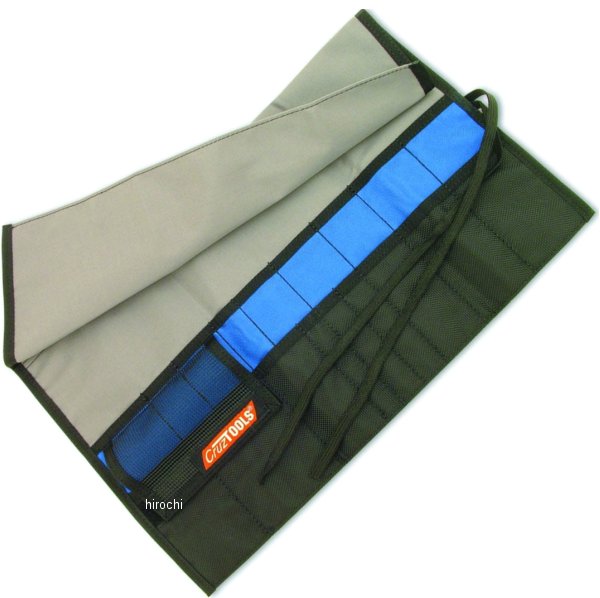 ロールアップツールポーチ 緑 9.5インチ×16インチ 029554