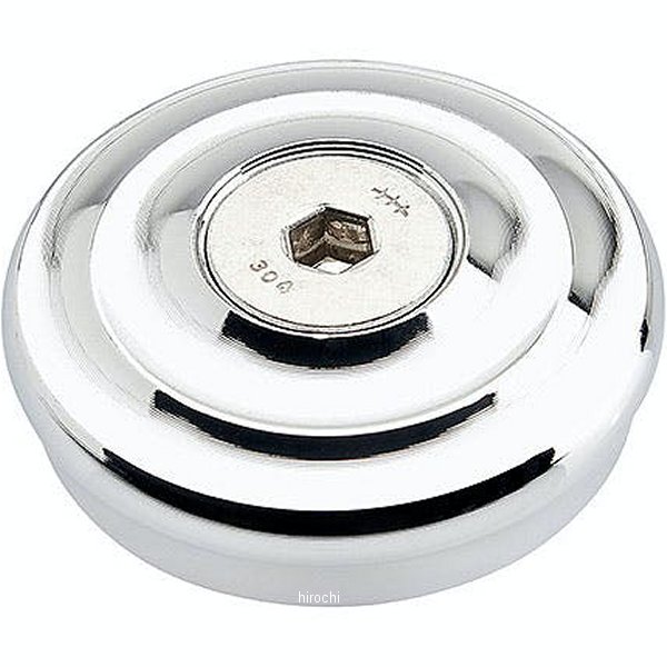 アルミコアグリップ用スロットルキャップキット クローム