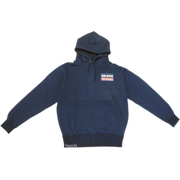 TRICOLORE LOGO プルオーバーフーディー ネイビー Mサイズ