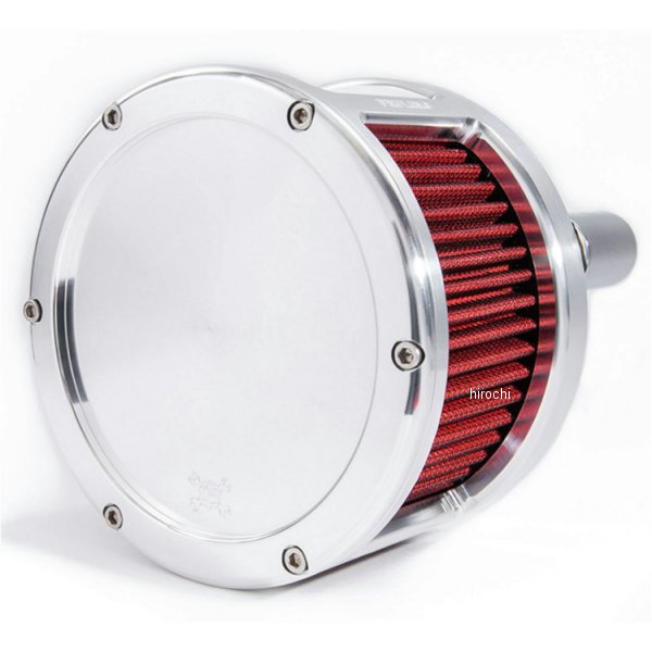 FEULING フューリング BA RSエアクリーナー 素地/レッド ミッドコン用 M8