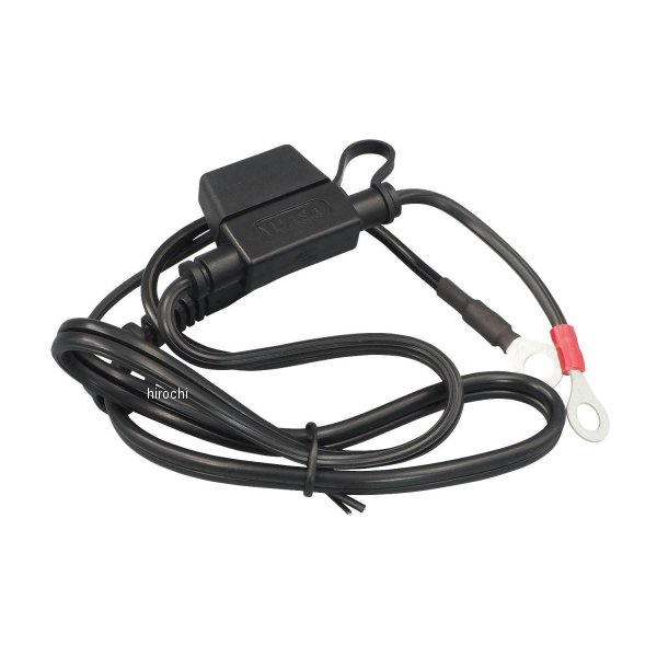 YUASA ユアサ 車載充電ケーブル 3AMPヒューズ付