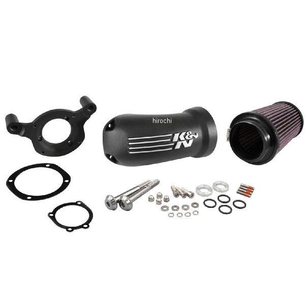 K、N エアーチャージャー フィンタイプ 01年-17年 TC ブラック