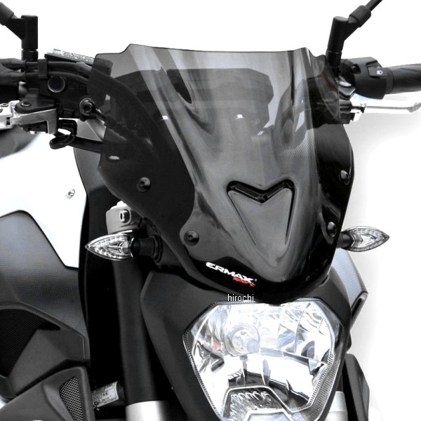 スポーツ スクリーン 27cm 14年-17年 MT-07、FZ-07 サテンブルー