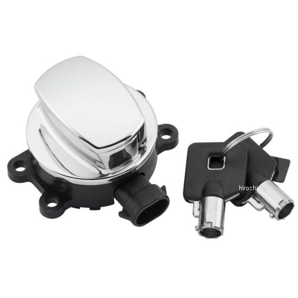 TWIN POWER ツインパワー ファットボブイグニッションスイッチ 11年-17年 FXST、FLST クローム