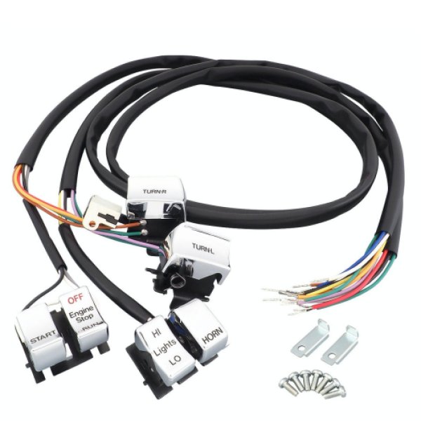 TWIN POWER ツインパワー レイトスタイル ハンドルスイッチキット 82年-95年 ビッグツイン、XLモデル