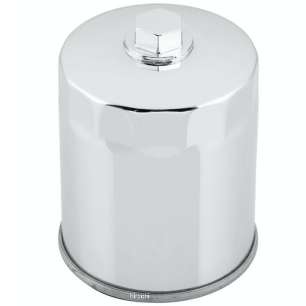 603114  ナット付オイルフィルター クローム EVO用